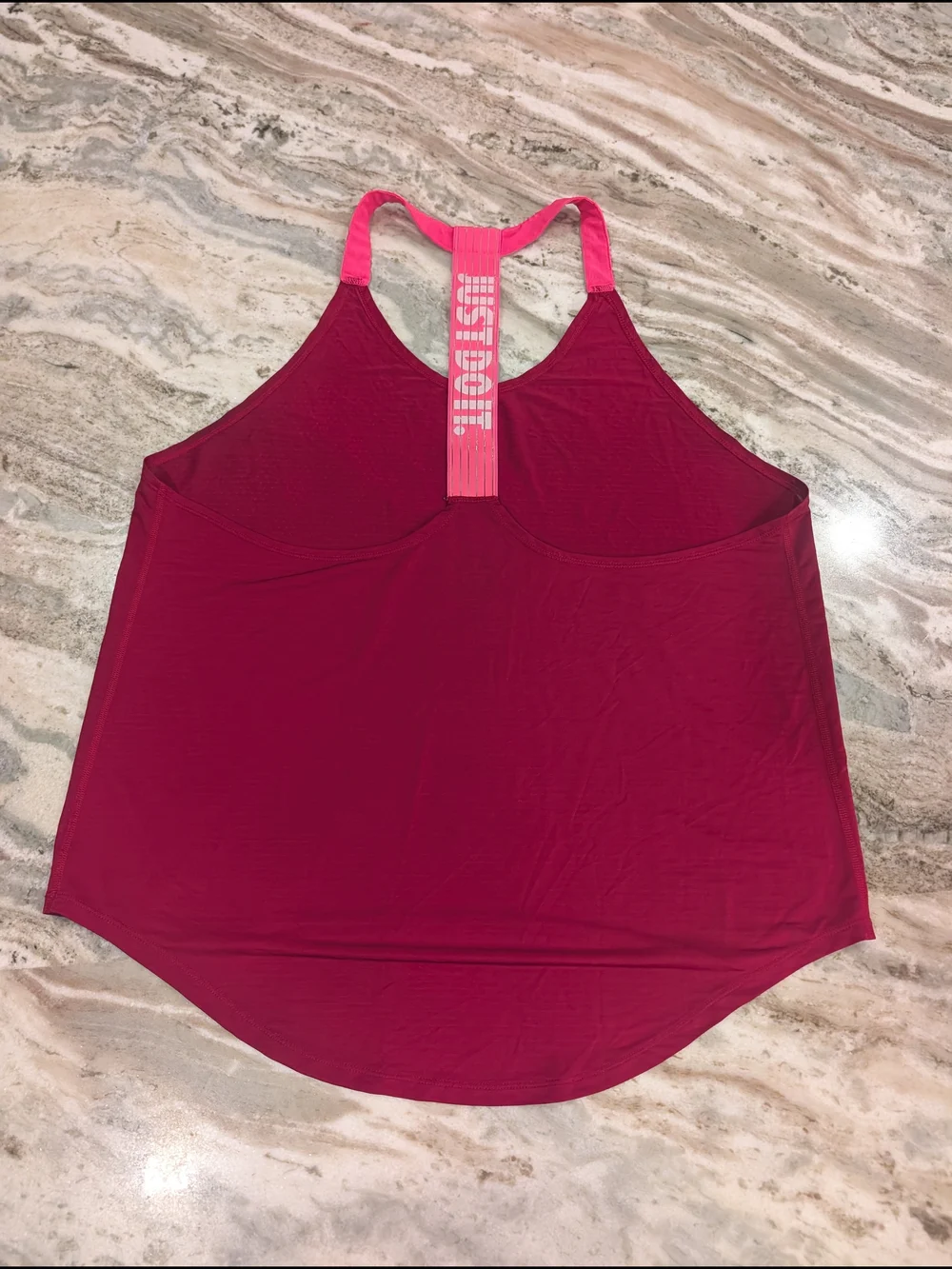 Nike Women’s Pink Racerback Tank Top - Picture 7 of 9